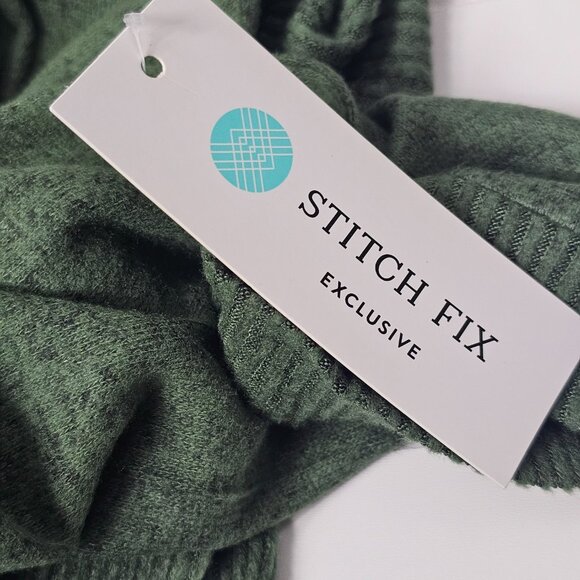 Bobeau Women's Green Open Front Long Sleeve Lightweight Cardigan Size PS NWT - Picture 9 of 15